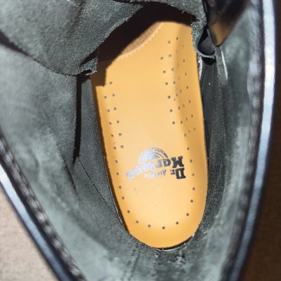 Dr. Martens 1460 Smooth Leather Lace Up Boots - Picture 12 of 15